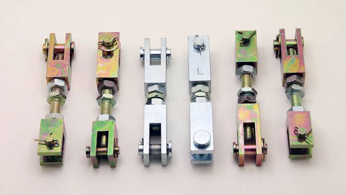 TRAVEL LEVER CONTROL pin&nut