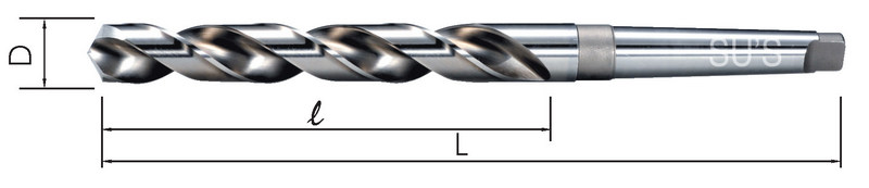 Taper Shank HSS CobaltDrills - TAIWAN SU'S Drill - 2T71