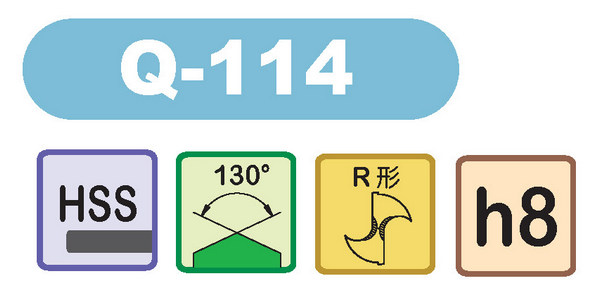 Q114 HSS 130 R H8