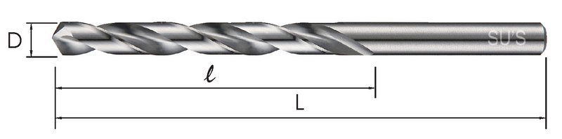 WD-1732 Solid Carbide Straight Shank Drills DIN 338