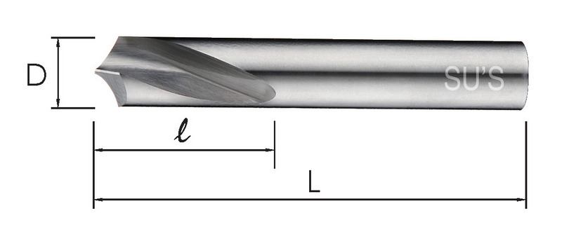 Solid Carbide NC Spotting Drills-120 degrees -120° WP-1762