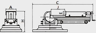 CY -3-WAY ANGLE MILLING VISE