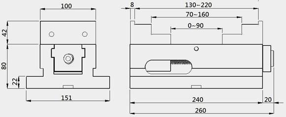 FCV-100 -SELF CENTRING VISE