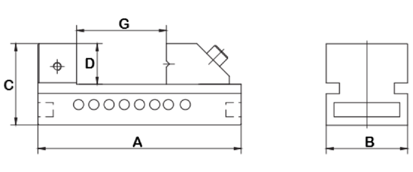 PIN-LOCATED TOOL VISE VB-Z_Specification