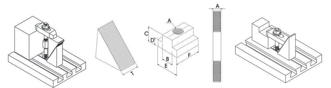 52 PCS Clamping Kit Assembly