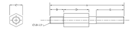 CK-BM Bolt for injection mold