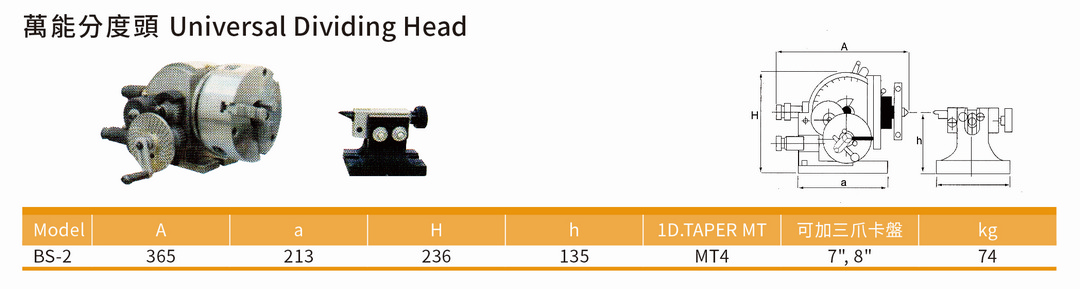 Universal Dividing Head BS-2