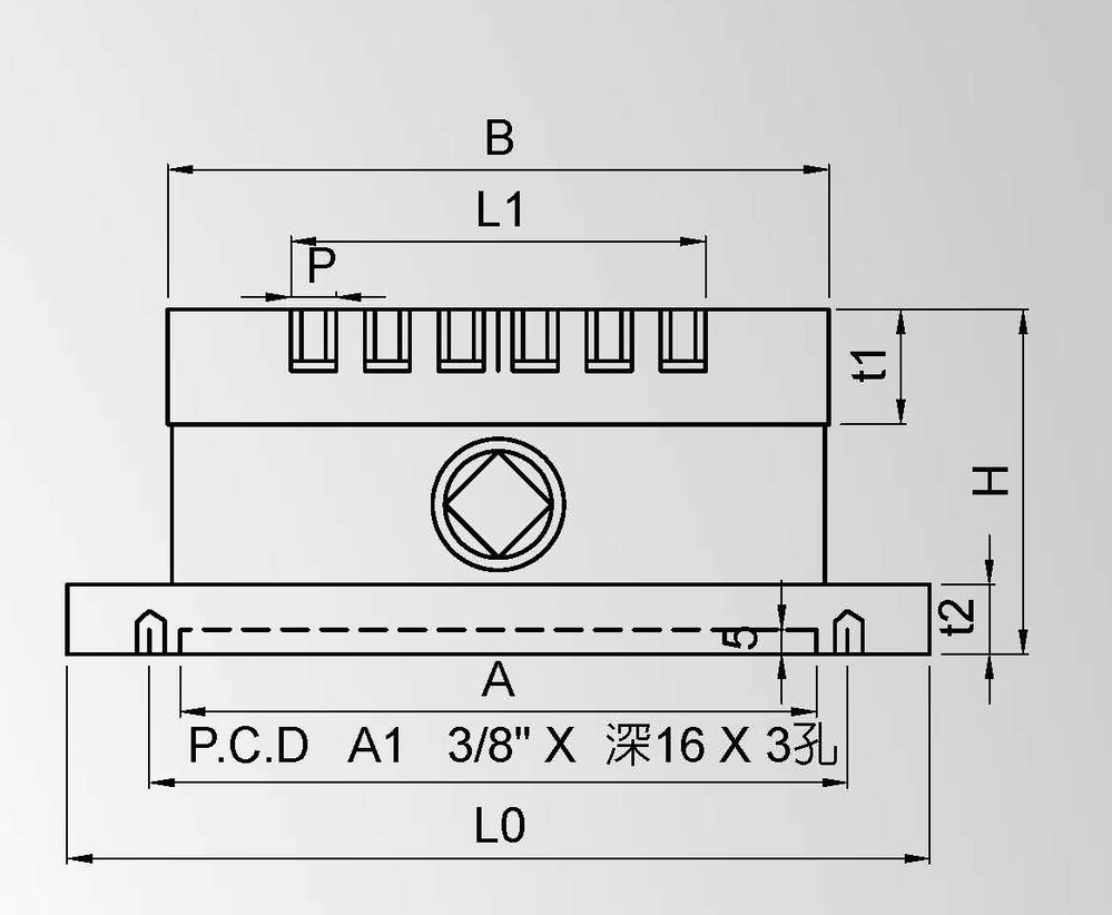 Round Permanent Magnetic Chuck